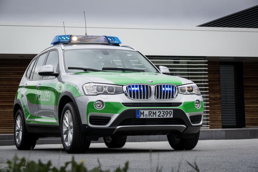  BMW X3 xDrive20d Landespolizei FuStW (F25) 2014 года  (фото 3 из 9)